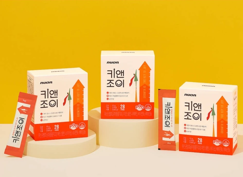 키앤조이 상자와 개별 포장 젤리 스틱